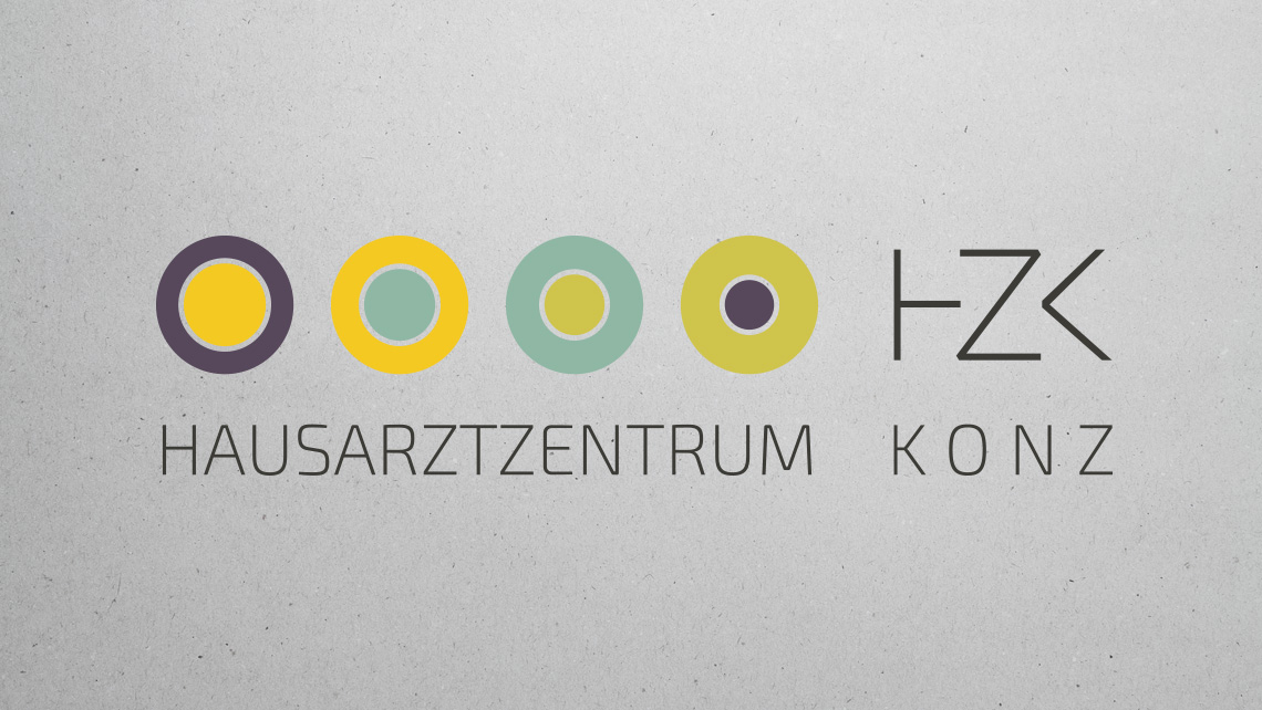 Logodesign / Branding Hausarztzentrum Konz